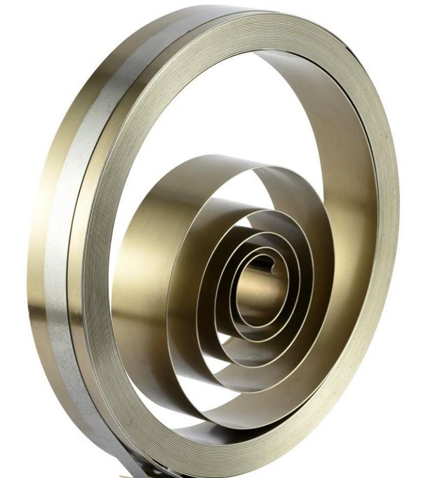 Auto Reel Spring, Gloden Color Spring for Retractable Hose Reel..jpg