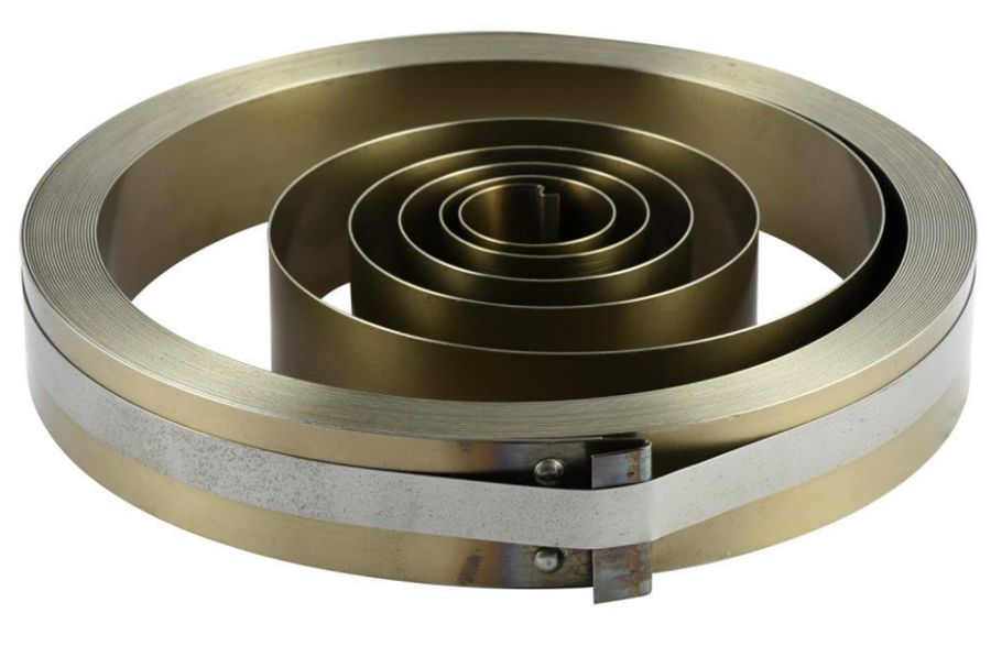 Auto Reel Spring, Gloden Color Spring for Retractable Hose Reel.jpg